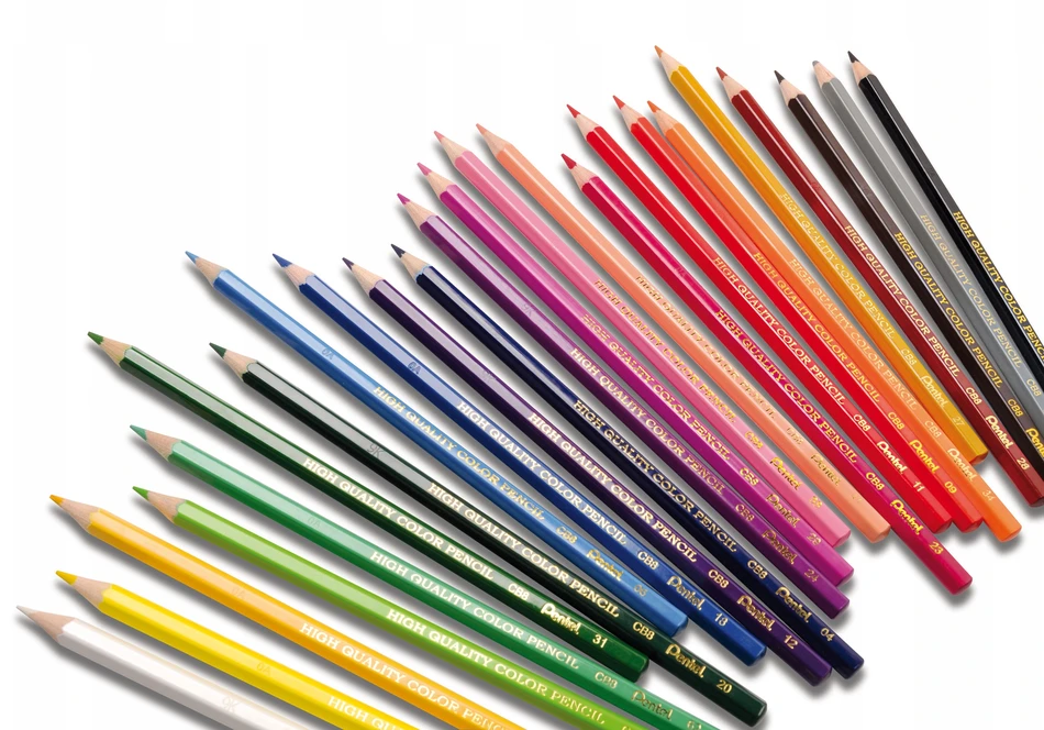 Pieštukai spalvoti PENTEL ARTS CB8 24 spalvų