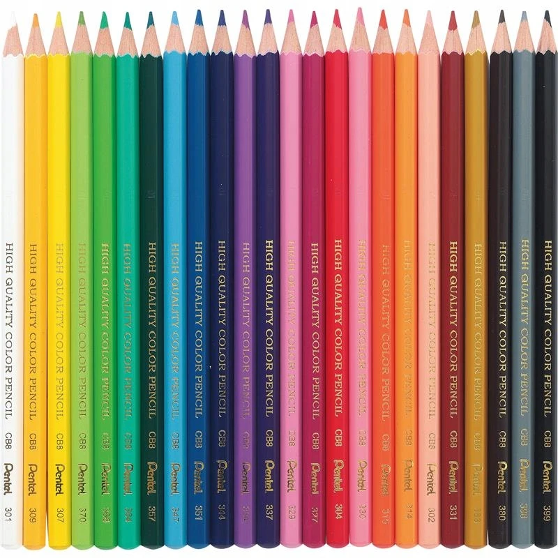 Pieštukai spalvoti PENTEL ARTS CB8 24 spalvų