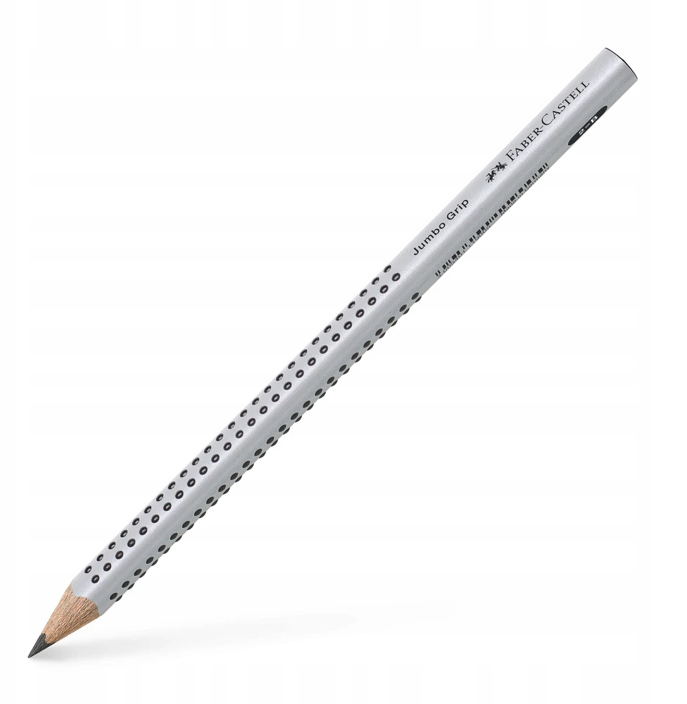 Pieštukas Faber-Castell Grip Jumbo 2001, B, tribriaunis, padrožtas