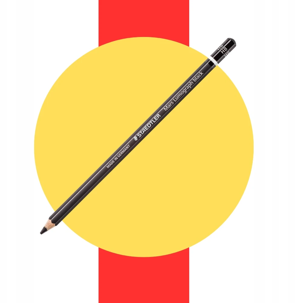 Pieštukas piešimui Staedtler Mars Lumograph Juodas Hb
