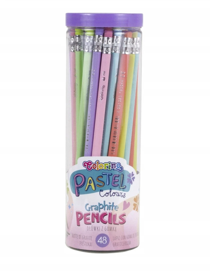 Pieštukas su trintuku Colorino Pastel
