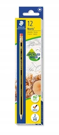 Pieštukas su trintuku "noris" Hb, šešiakampis, Staedtler