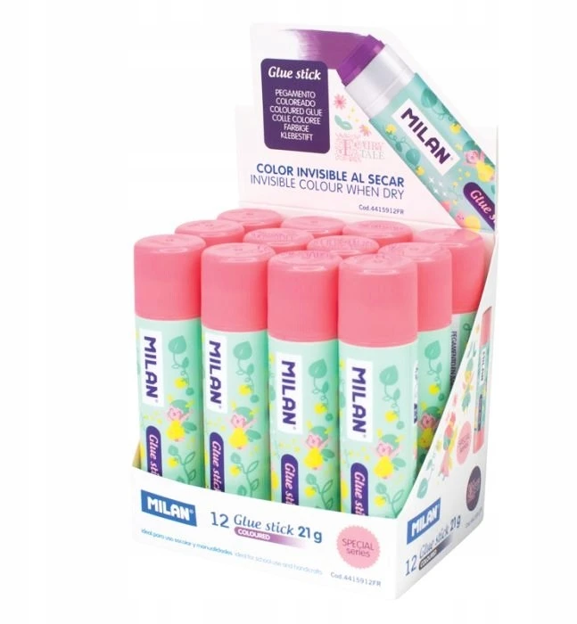 Pieštukiniai klijai MILAN Fairy Tale, 21 g, violetiniai