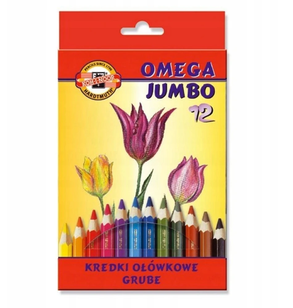 Pieštukų kreidelės Koh-I-Noor 12 vnt.