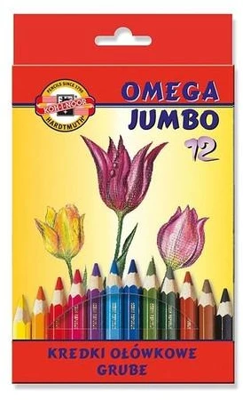 Pieštukų kreidelės Koh-I-Noor 12 vnt.