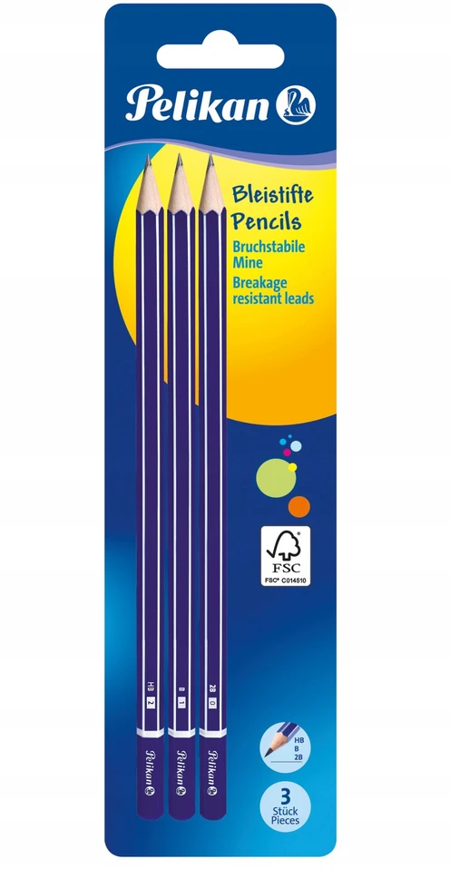 Pieštukų rinkinys Pelikan, 3vnt.