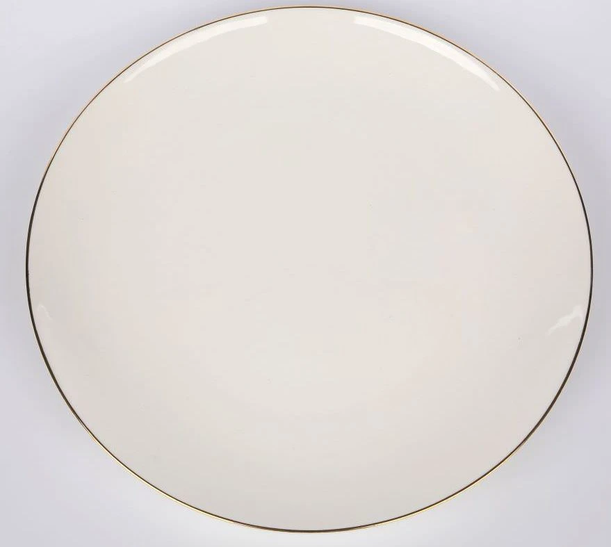 Pietų lėkštė AMBITION AURA Sidabrinis, porcelianinė, 27 cm