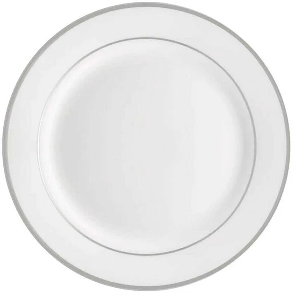 Pietų lėkštė AMBITION AURA Sidabrinis, porcelianinė, 27 cm