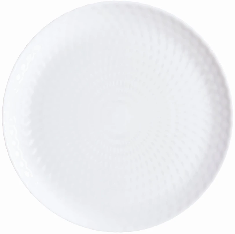 Pietų lėkštė LUMINARC PAMPILLE, baltos sp., ø 25 cm