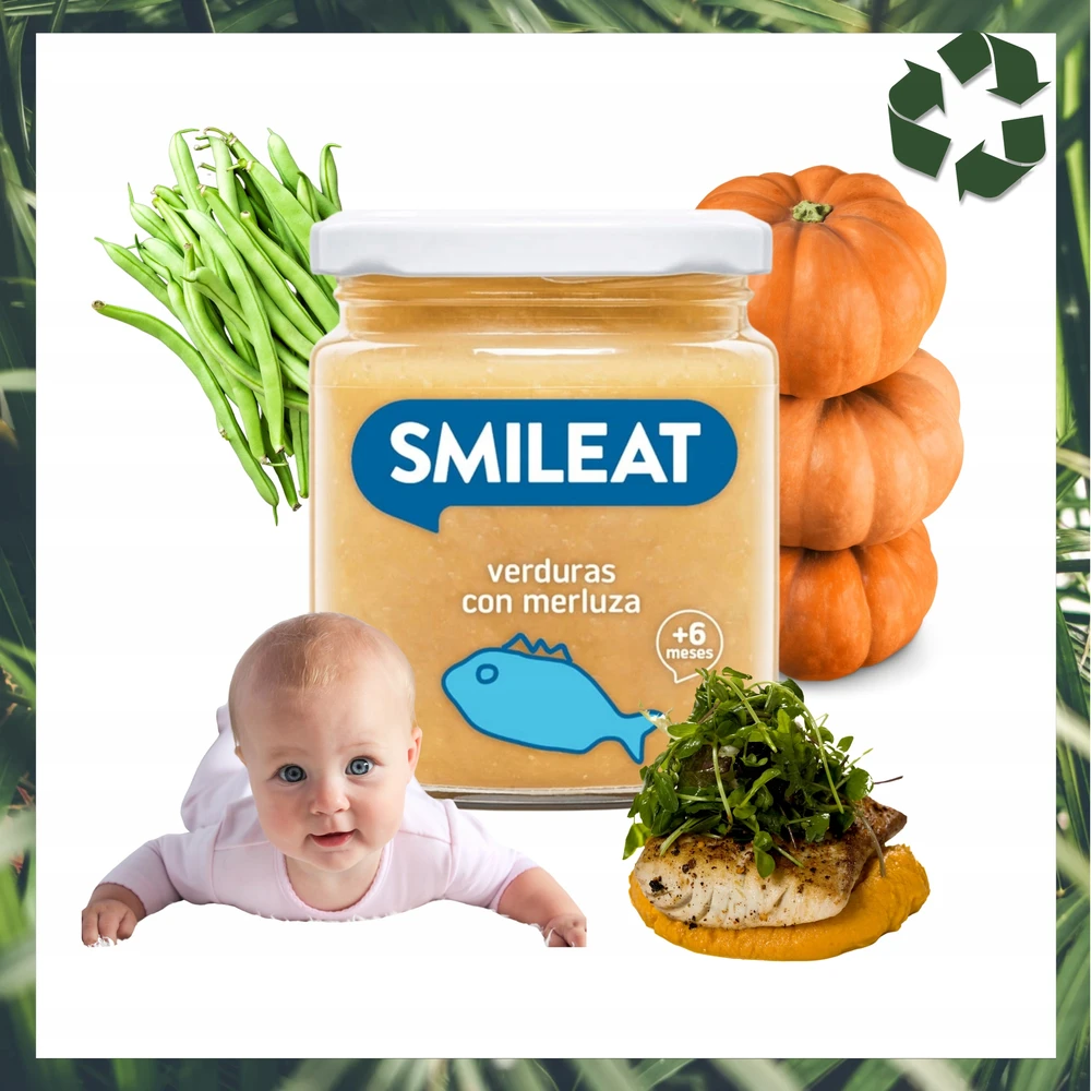 Smileat Potito Bio daržovės ir jūros lydekos 230g