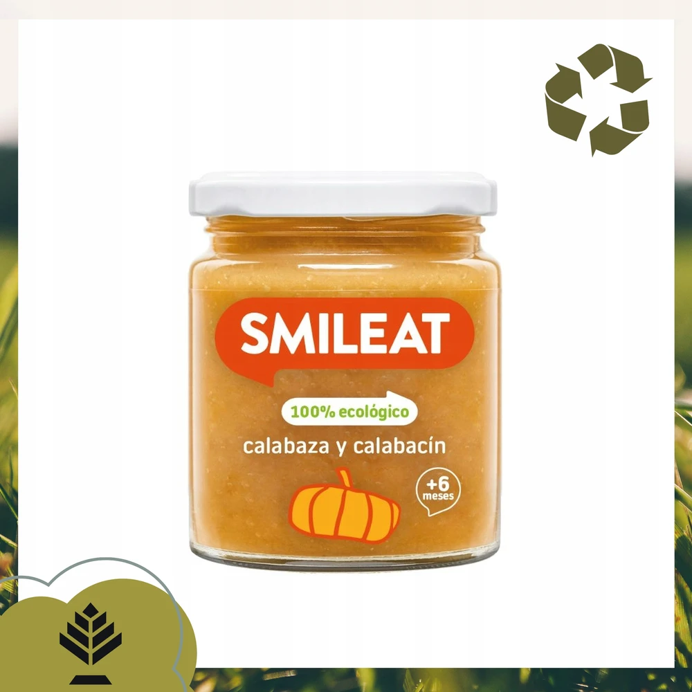 Smileat Ekologiški moliūgai cukinijos 230g