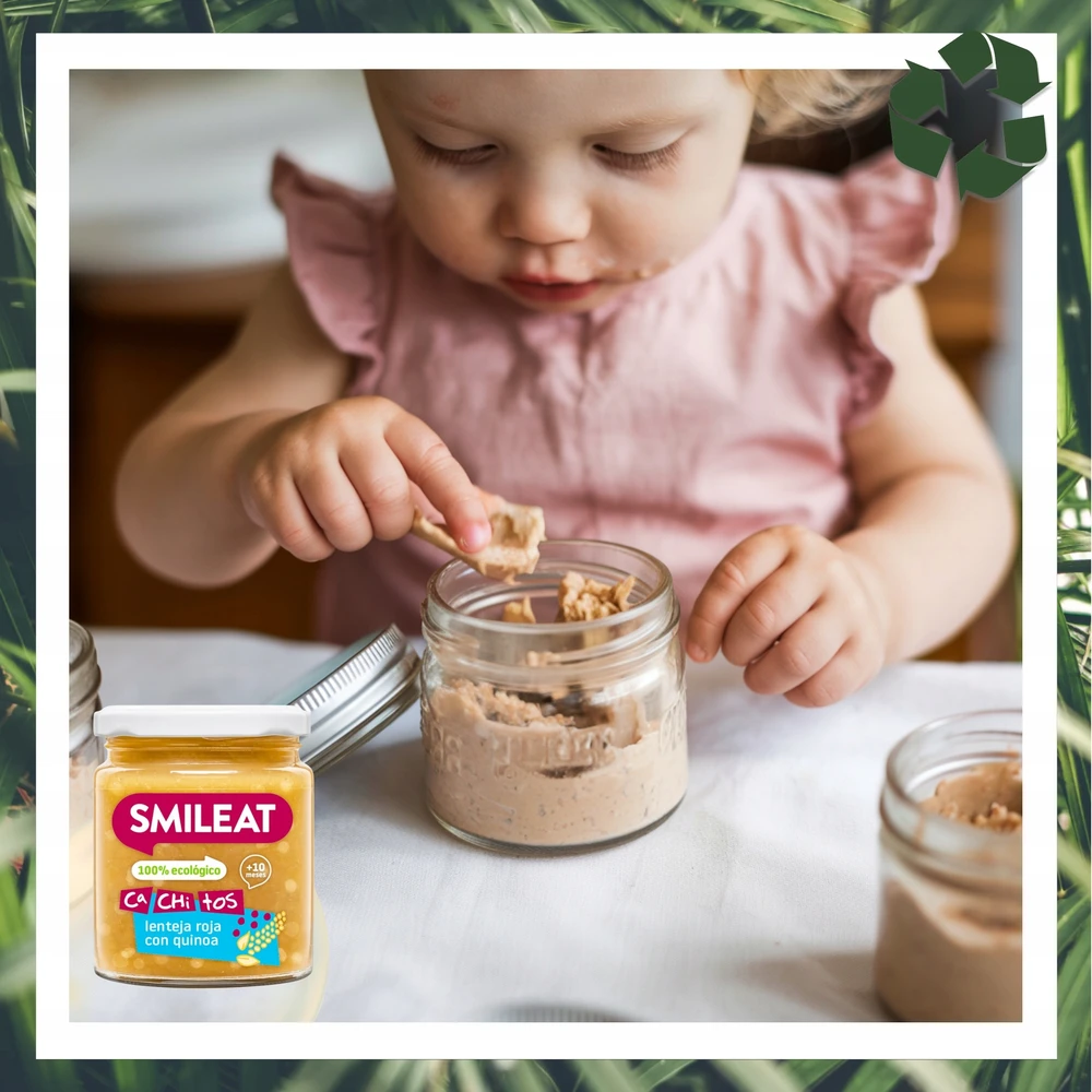 Pietūs vaikui Lęšiai su quinoa Jar 10m+ 230G Smileat
