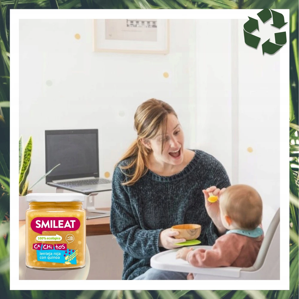 Pietūs vaikui Lęšiai su quinoa Jar 10m+ 230G Smileat