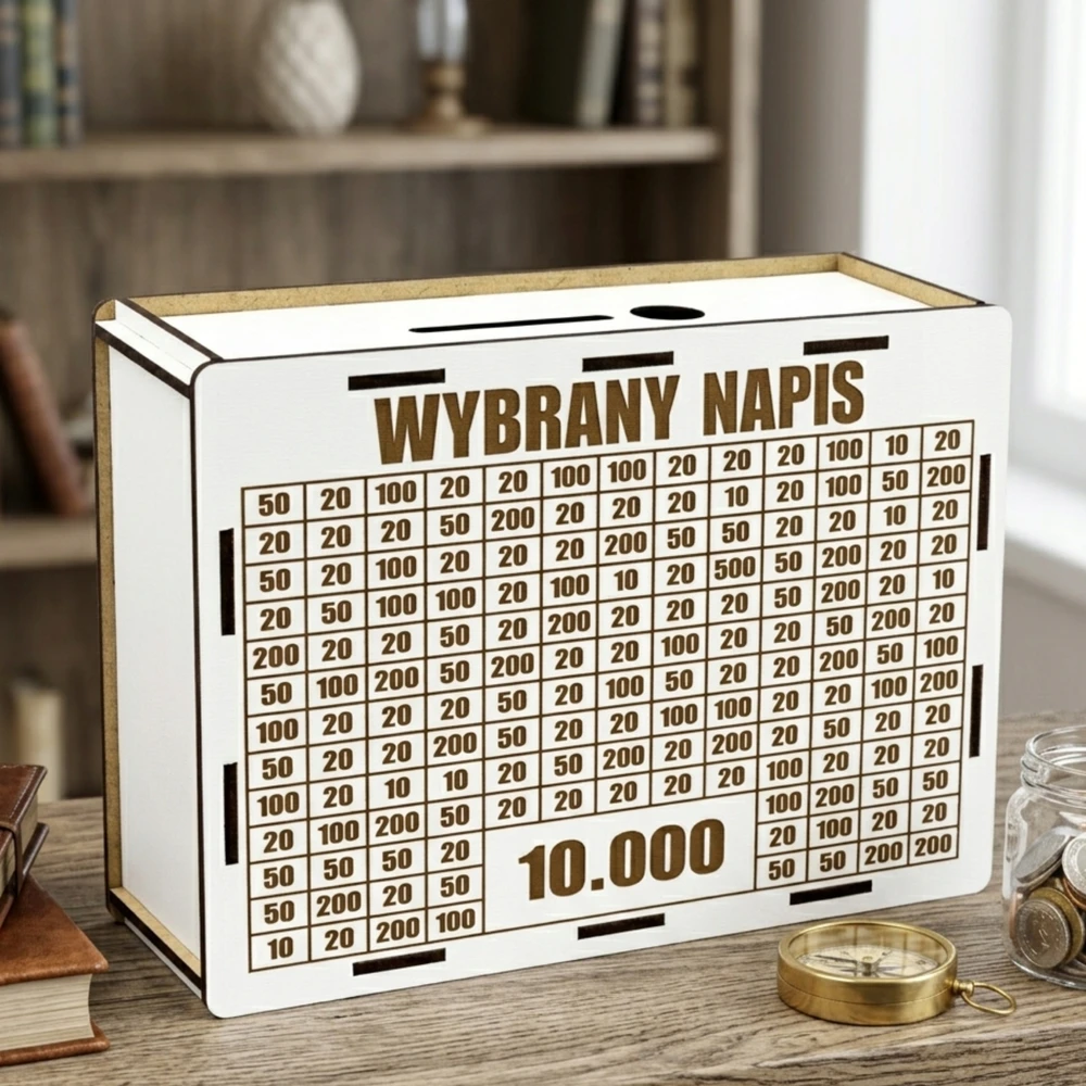 PIGGY BANK 10 000 BALTŲ DOVANŲ PERSONALIZAVIMO TAUPYMAS