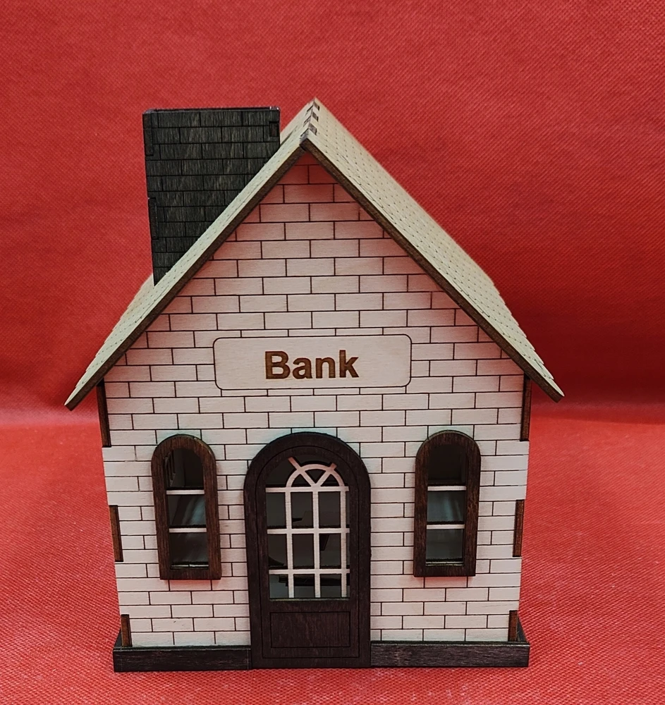 Piggy bank, namas, namas, bankas, labai talpus, vaiko vardas, spalvinga