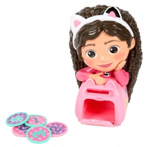 PIGGY BANK ŽAISLAS VAIKAMS GABBI KATĖS NAMS SU GARSU