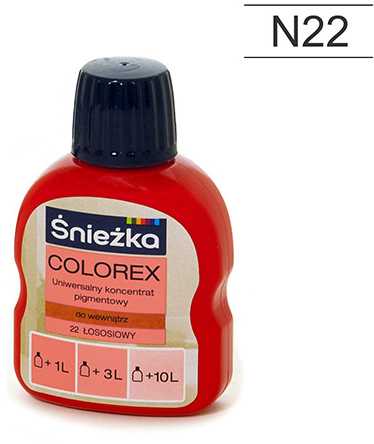 Pigmentas SNIEŽKA Colorex Rausvos spalvos