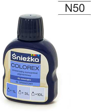 Pigmentas SNIEŽKA Colorex Tams. mėlynos spalvos
