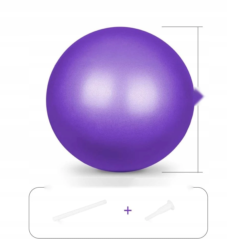 PILATES BALL 25CM MAŽA YOGOS FITNESO GIMNASTIKAS PRATIMAS