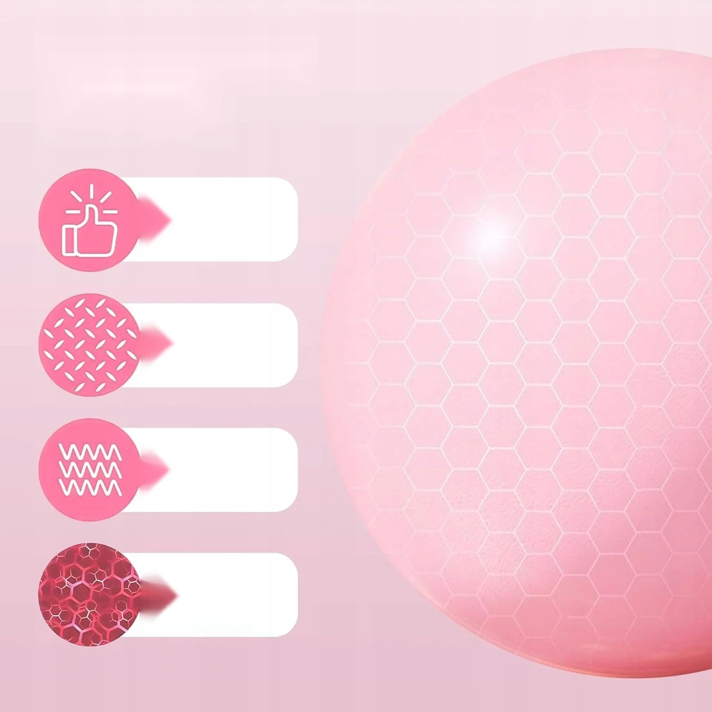 PILATES BALL 25CM MAŽAS FITNESS GIMNASTIC YOGA BALANCE PVC RINKINYS