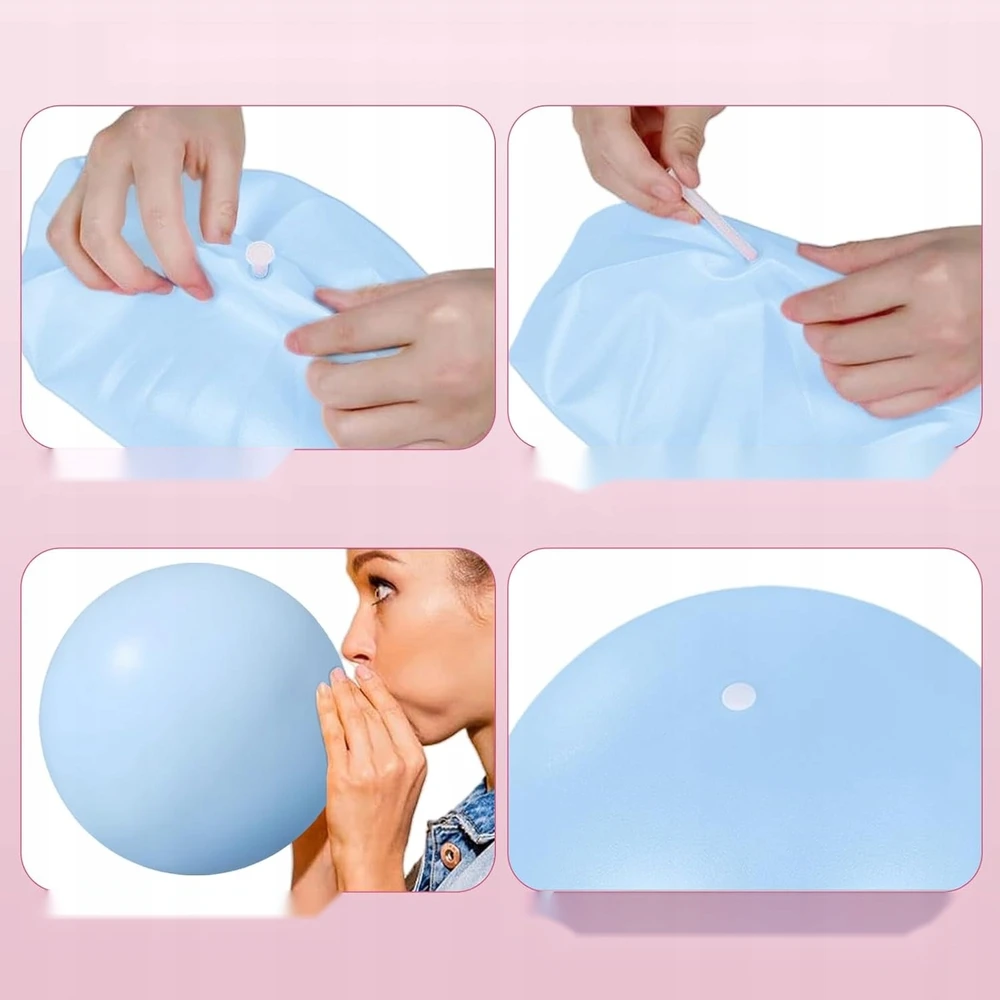 PILATES BALL 25CM MAŽAS FITNESS GIMNASTIC YOGA BALANCE PVC RINKINYS