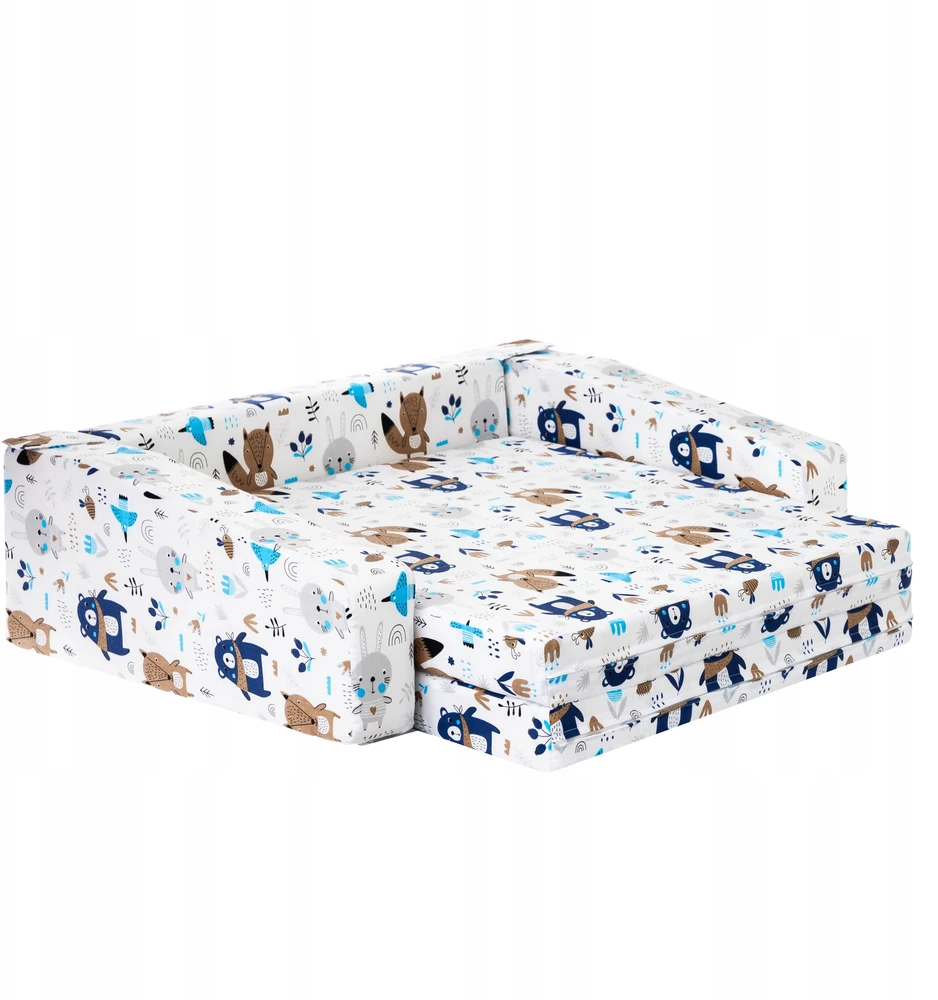 Pillowprim Lovytė składane 2w1 - Lovytė turystyczne - Kanapa vaikams 128x70 cm