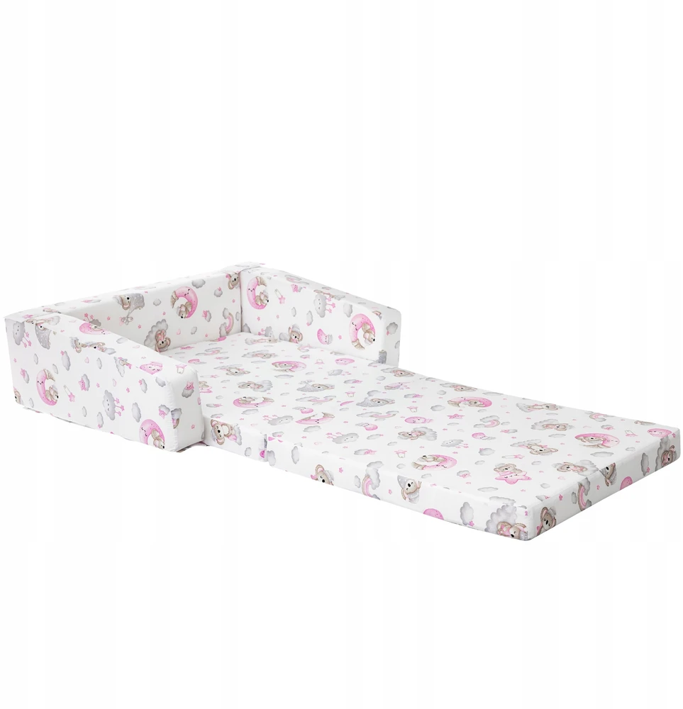 Pillowprim Lovytė składane 2w1 - Lovytė turystyczne - Kanapa vaikams 128x70 cm