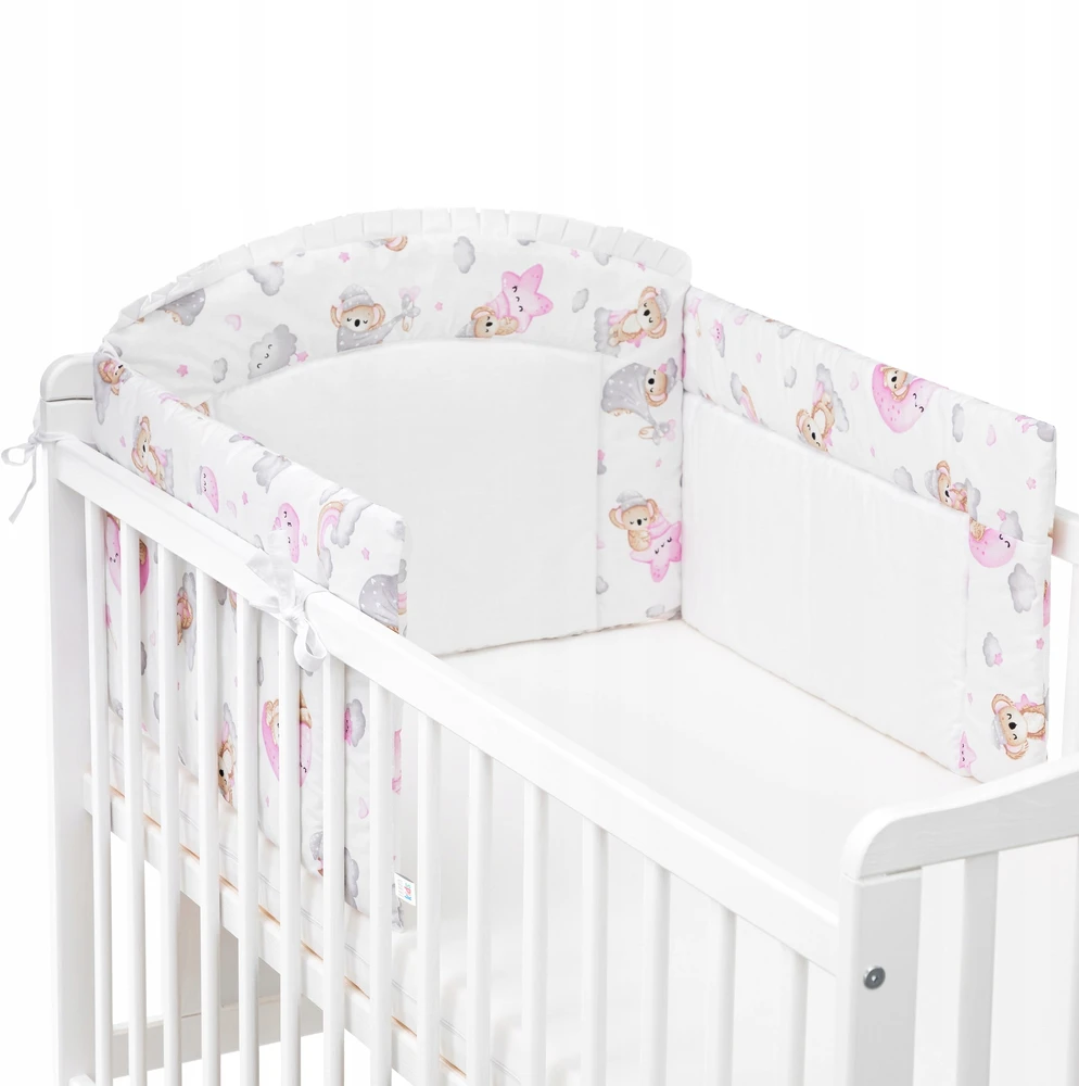 Pillowprim OCHRANIACZ DO ŁOŻECZKA NIEMOWLĘCEGO zabezpieczenie boków na łóżeczko 140x70