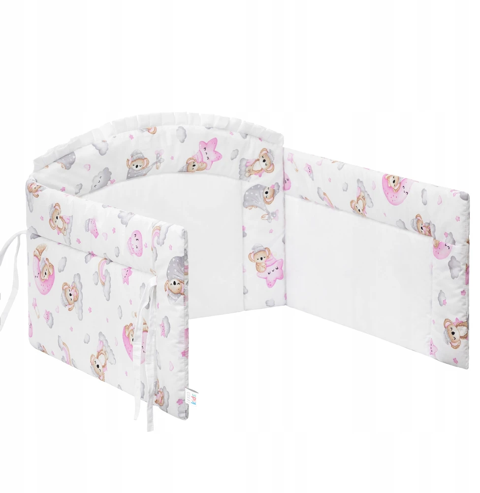 Pillowprim OCHRANIACZ DO ŁOŻECZKA NIEMOWLĘCEGO zabezpieczenie boków na łóżeczko 140x70