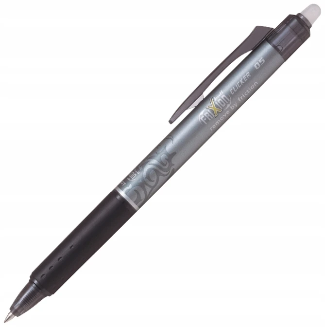 Pilot Pen Automatinis rašiklis Pilot Frixion Clicker, 0.5 mm,su trynikliu, juodas