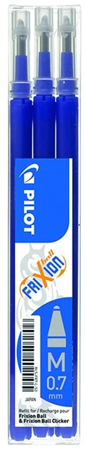 Pilot Pen BLISTER Frixion Refill mėlynas