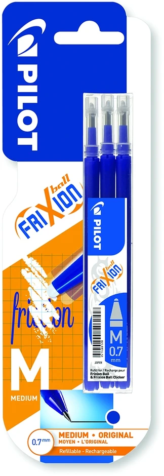Pilot Pen BLISTER Frixion Refill mėlynas