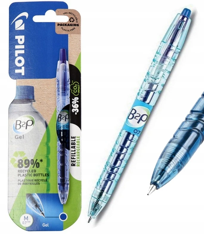Pilot Pen Gelinis rašiklis Pilot Gelpenna B2P 0,7 mm, mėlyna