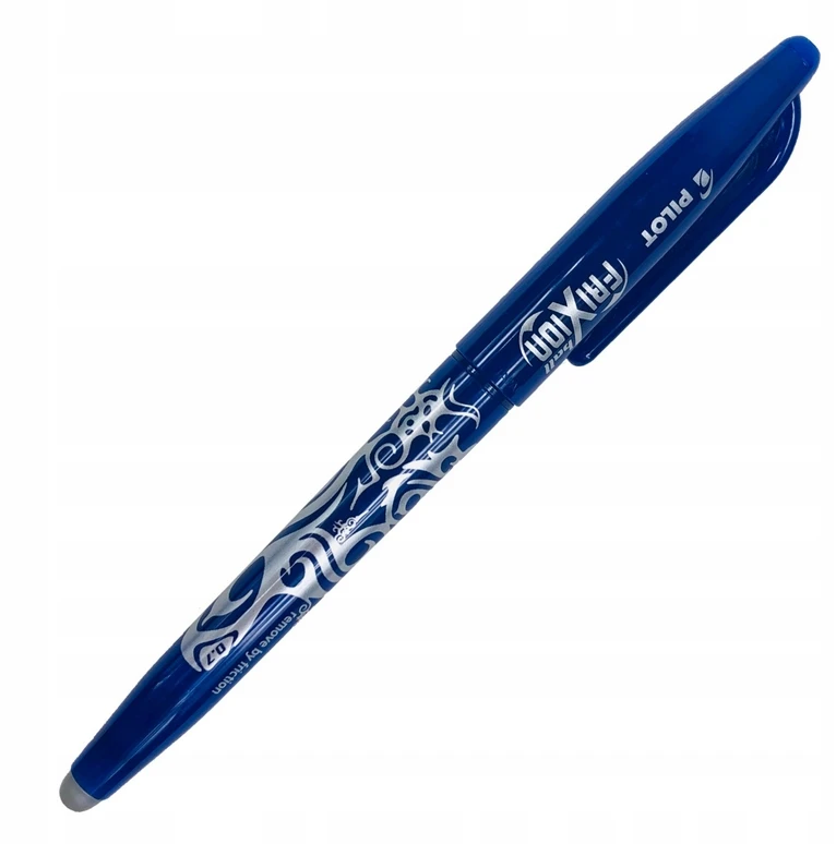 Pilot Pen Ištrinamas mėlynas rašiklis Pilot Frixion 0.7 mm su 3 papildymais