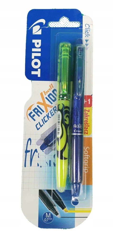 Pilot Pen Ištrinamas rašiklis Pilot Frixion mėlynas 0,7 mm + žymeklis