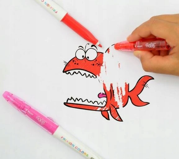 Pilot Pen Ištrinami spalvoti markeriai Pilot Frixion, rožiniai