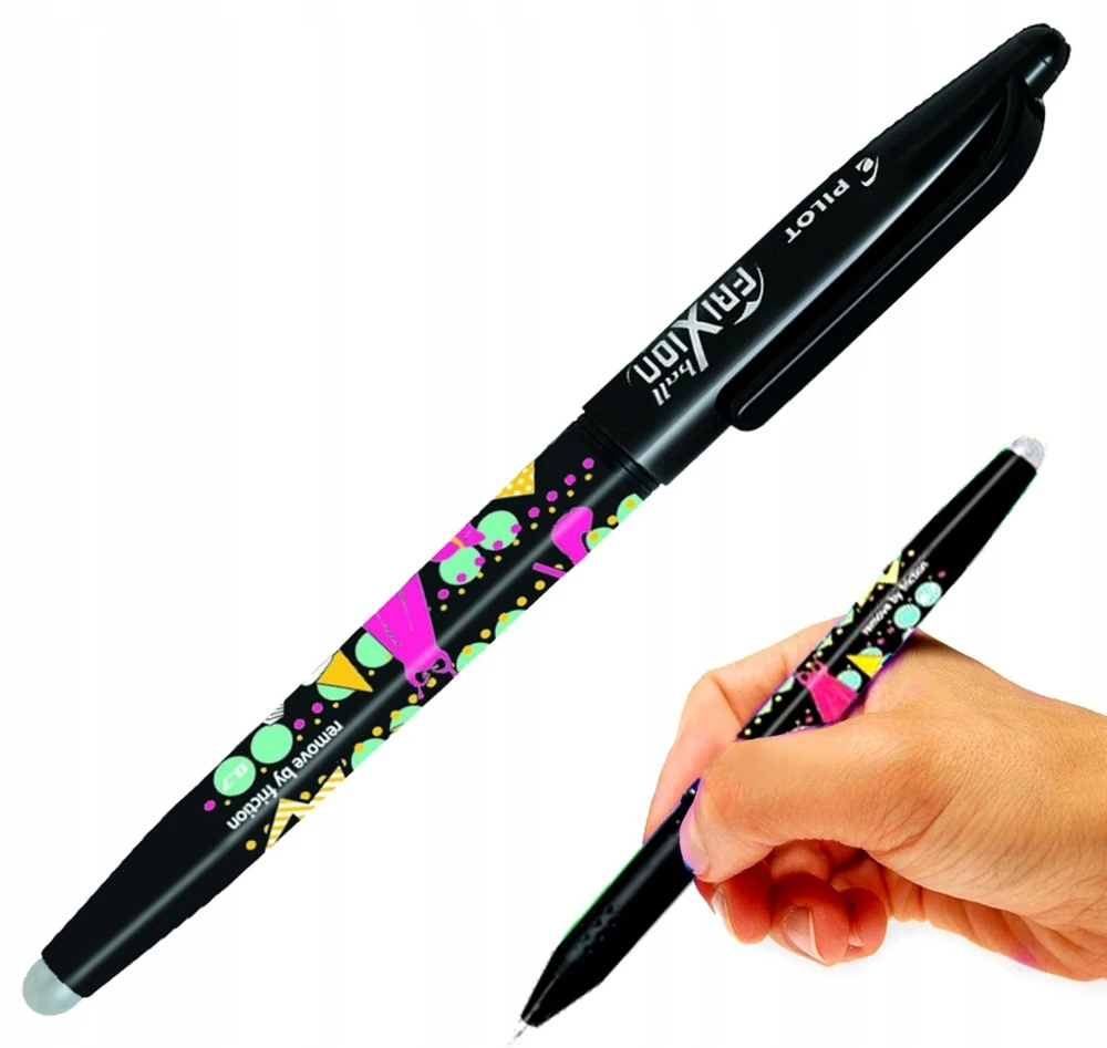 Pilot Pen Pilot Frixion trinamasis rašiklis, juodas, 0.7 mm