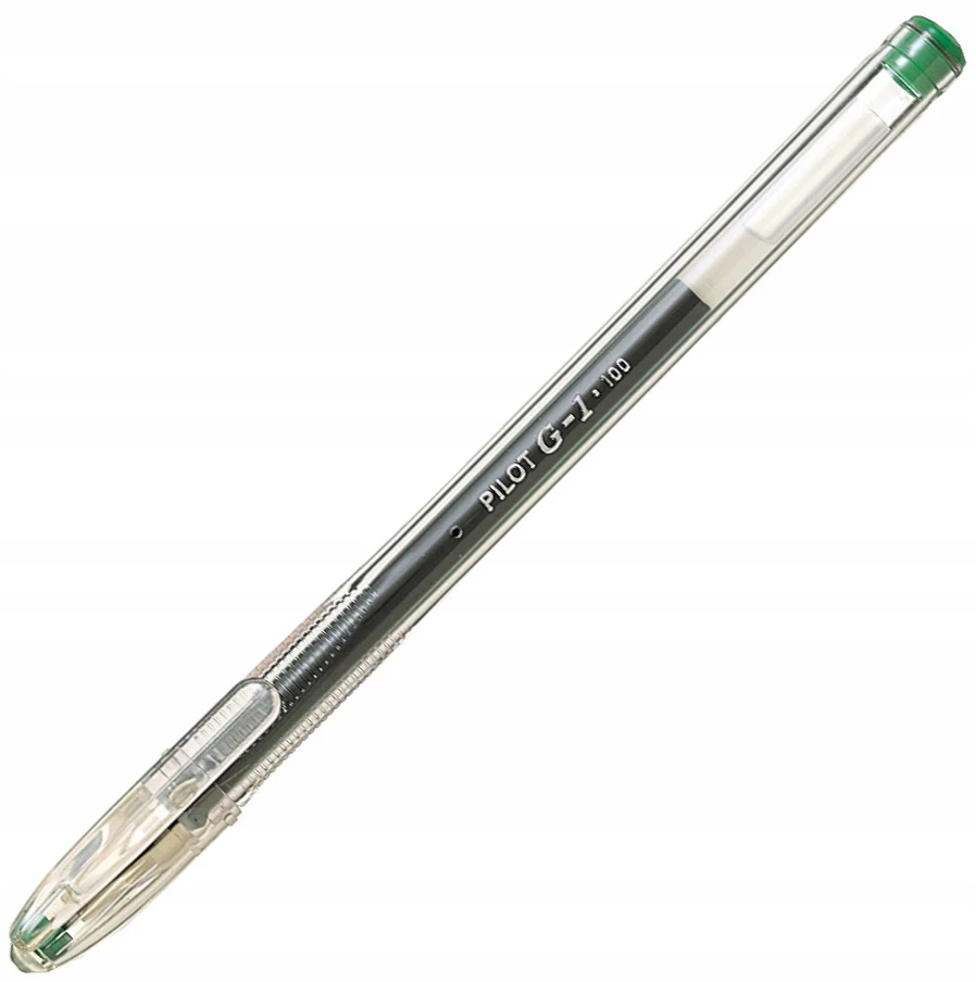Pilot Pen Pilot G1 0.5mm gelinis rašiklis, žalias, 6 vnt.