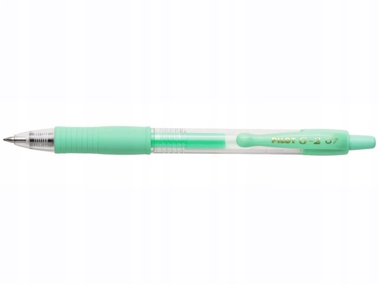 Pilot Pen Pilot G2-07 M pastelinis žalias gelinis rašiklis