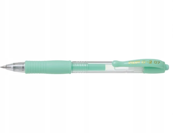 Pilot Pen Pilot G2-07 M pastelinis žalias gelinis rašiklis