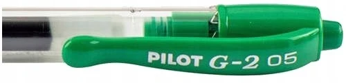 Pilot Pen Pilot G2 automatinis gelinis rašiklis, žalias, 0.5 mm