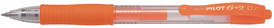 Pilot Pen Pilot G2 gelinis rašiklis, neoninis oranžinis, 0.7mm