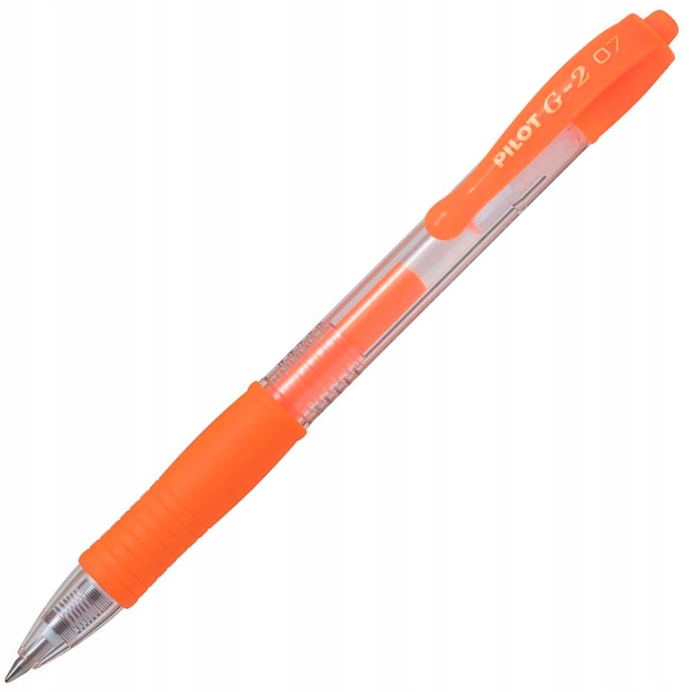 Pilot Pen Pilot G2 gelinis rašiklis, neoninis oranžinis, 0.7mm