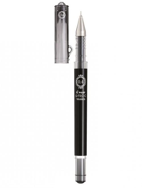 Pilot Pen Pilot Maica Gel Pen, 0.4mm, Juodas Ink