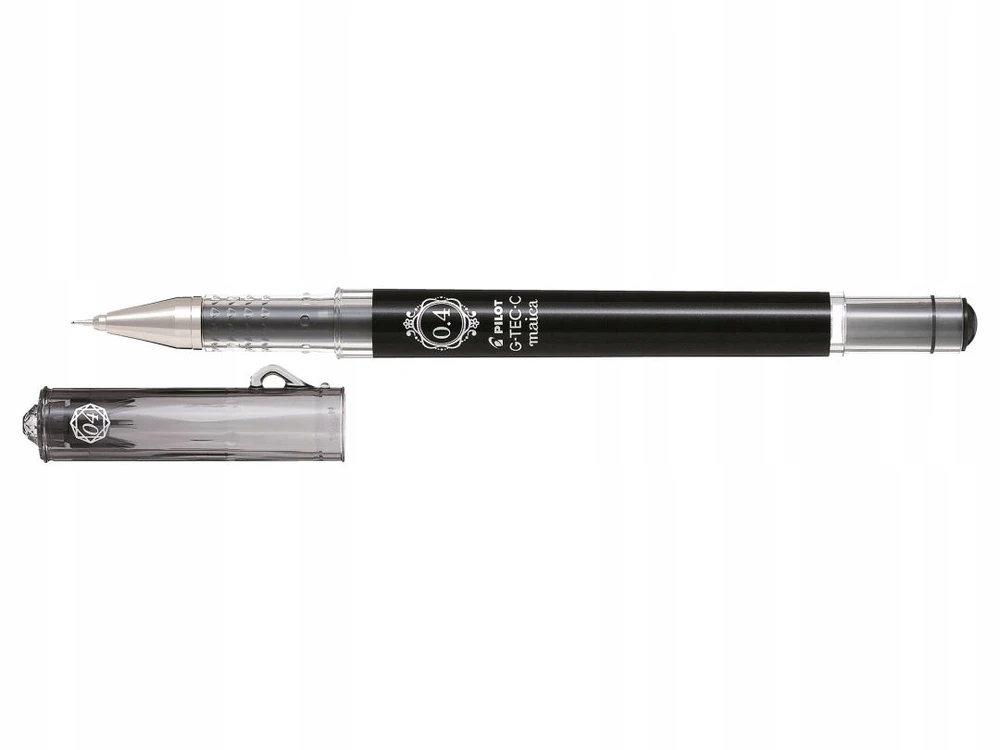 Pilot Pen Pilot Maica Gel Pen, 0.4mm, Juodas Ink