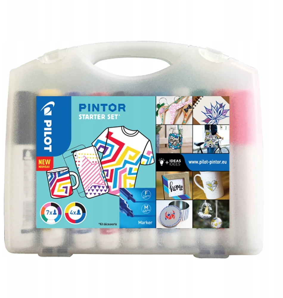Pilot Pen Pilot Pintor 11 vnt. dažų markeris rinkinys
