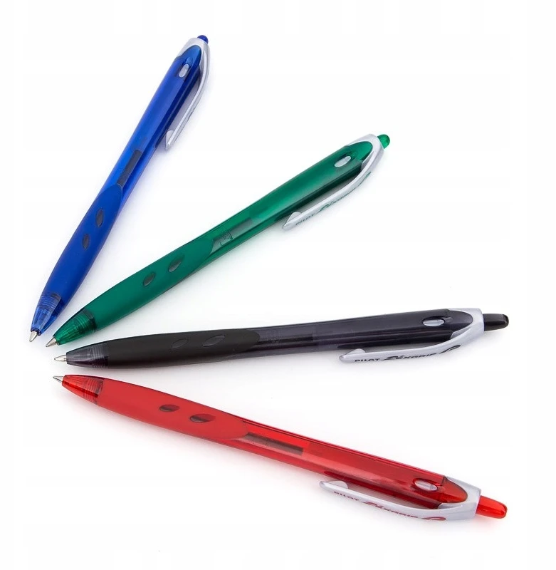 Pilot Pen Pilot Rexgrip automatinis mėlynas rašiklis, 0.7mm