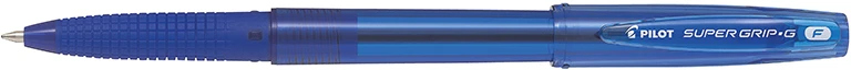 Pilot Pen Pilot Super Grip 0,7mm mėlynas tepalinis rašiklis su dangteliu