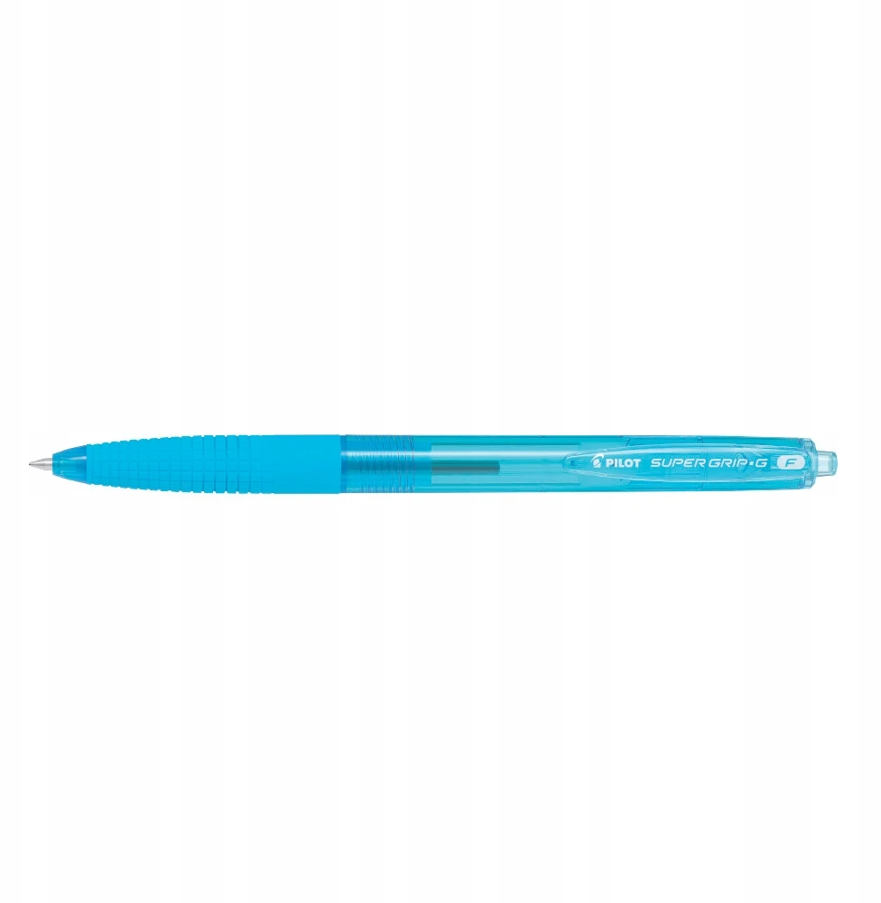 Pilot Pen Pilot Super Grip G automatinis gelinis rašiklis, ryškiai mėlynas