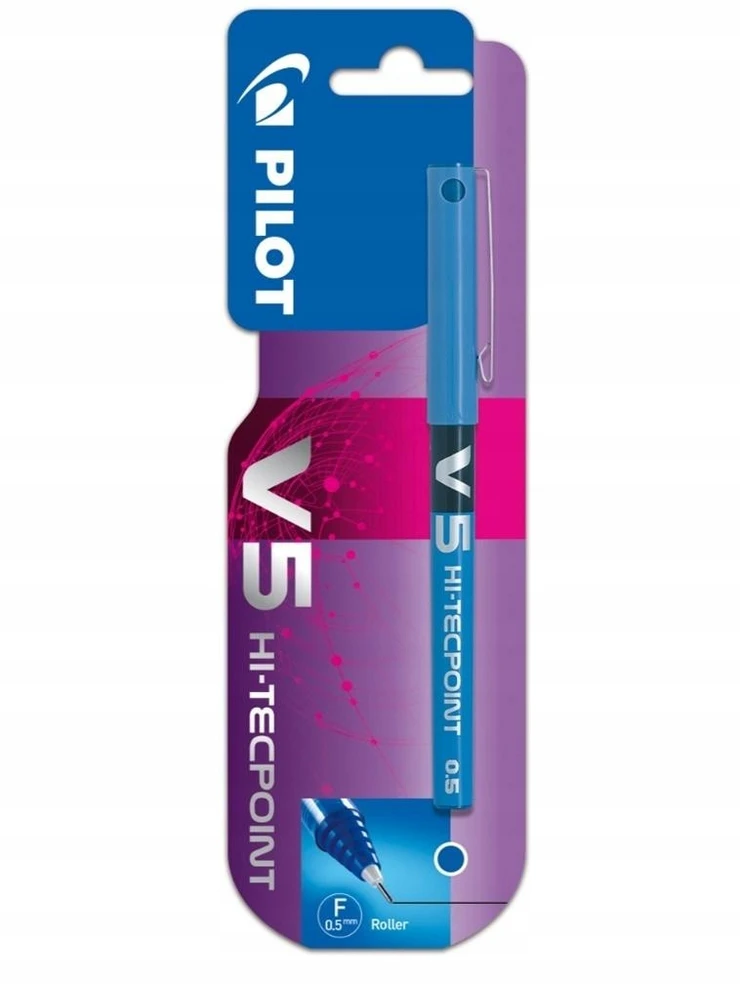 Pilot Pen Pilot V5 mėlynas plunksninis rašiklis